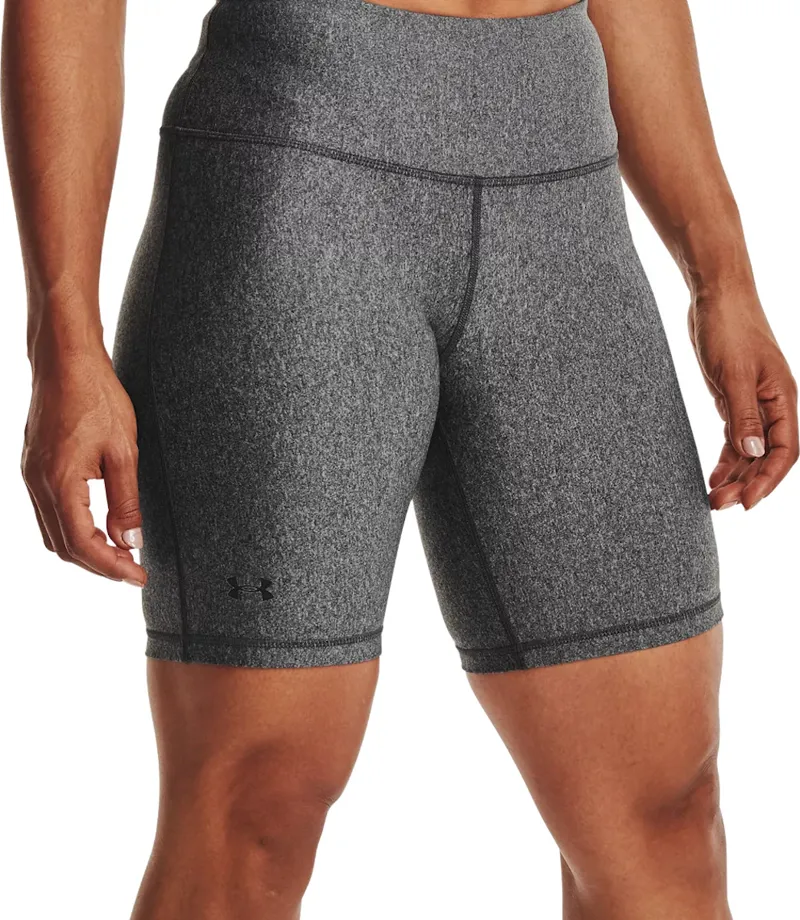 Under Armour Women's HeatGear Armour Bike Shorts Grey-2